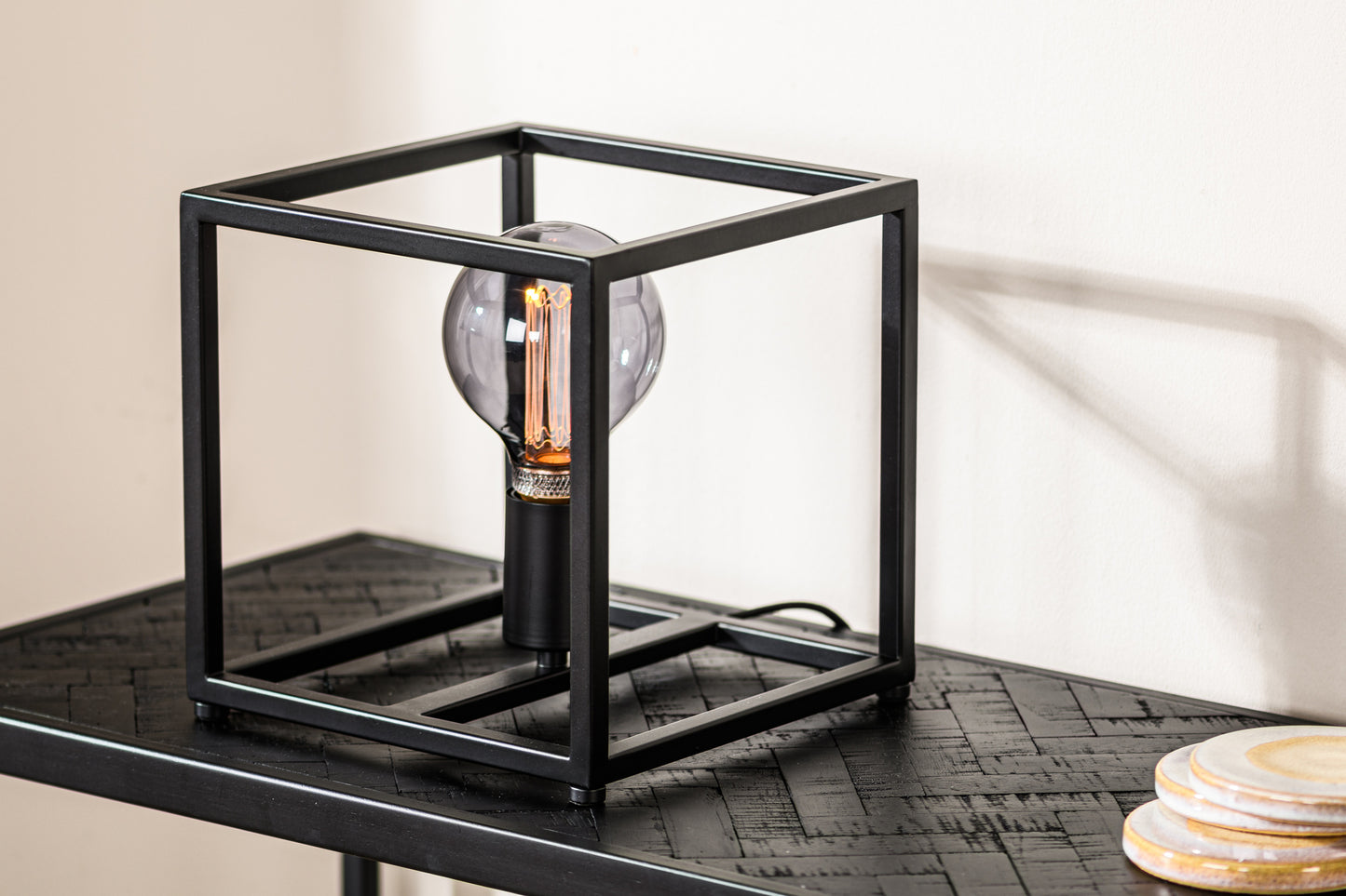 Tafellamp, 23 cm, T340 zwart