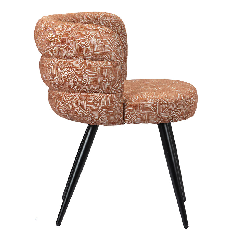 Cloud Chair Safiya Terracotta (Set van 2)
