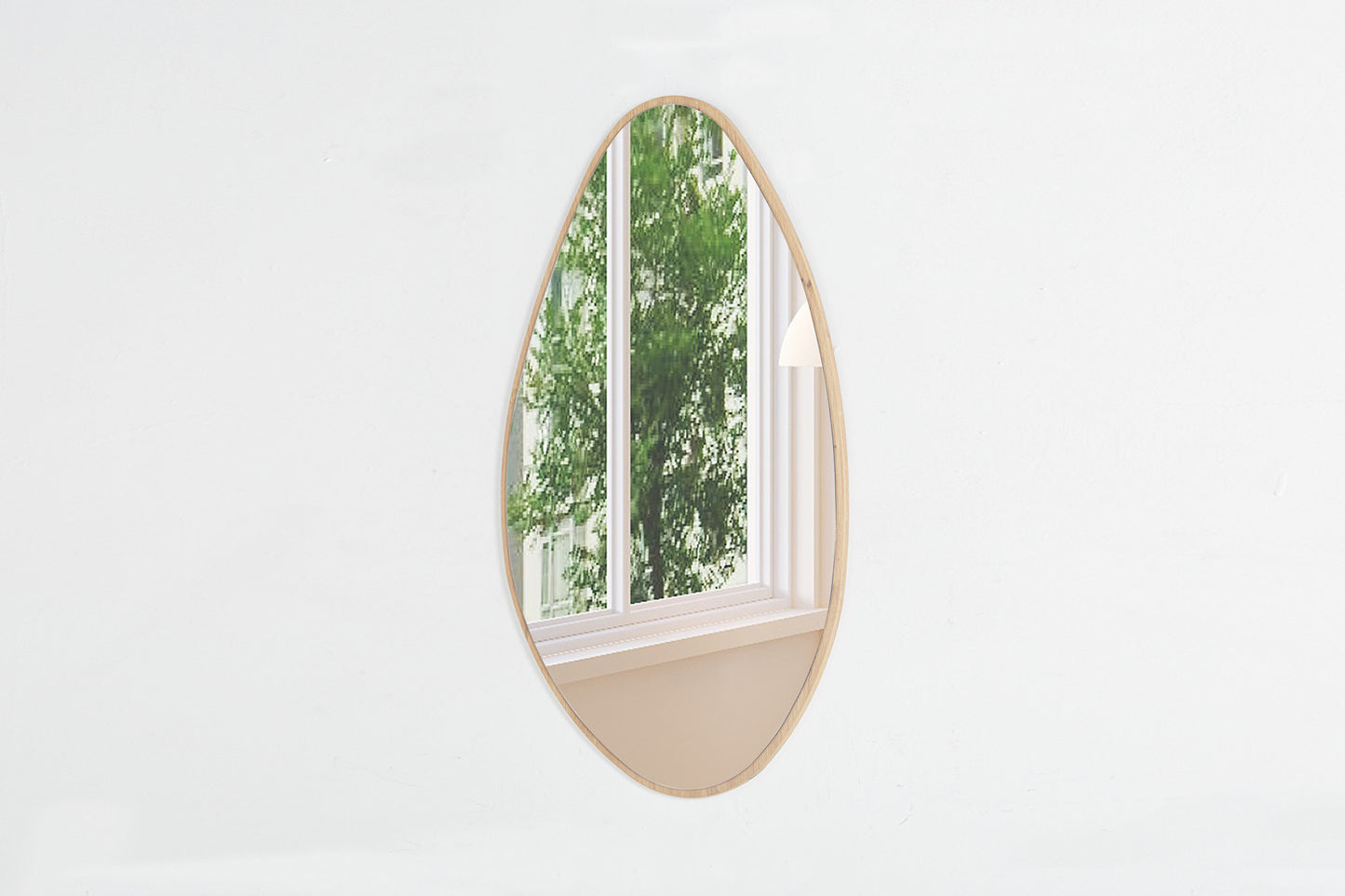 Spiegel 'Rana' 80x50 Oude eik