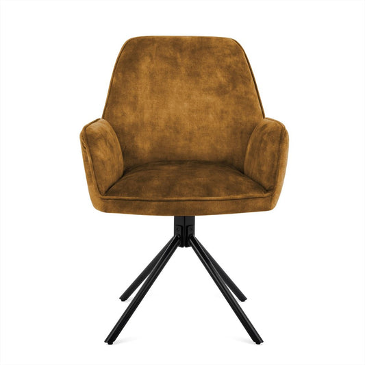 Eetkamerstoel Noah Cognac (set van 2)