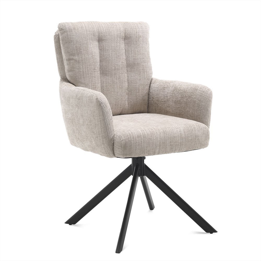 Eetkamerstoel Nobel Toffee (set van 2)