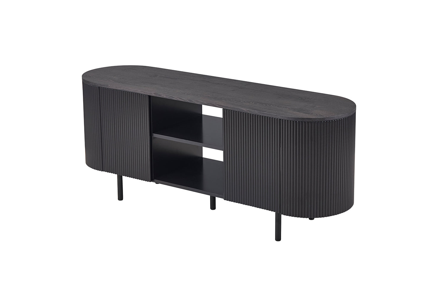 TV-meubel 'Lagos' 140 cm Decor Donkerbruin