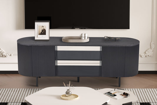 TV-meubel 'Lagos' 160 cm Decor Donkerbruin