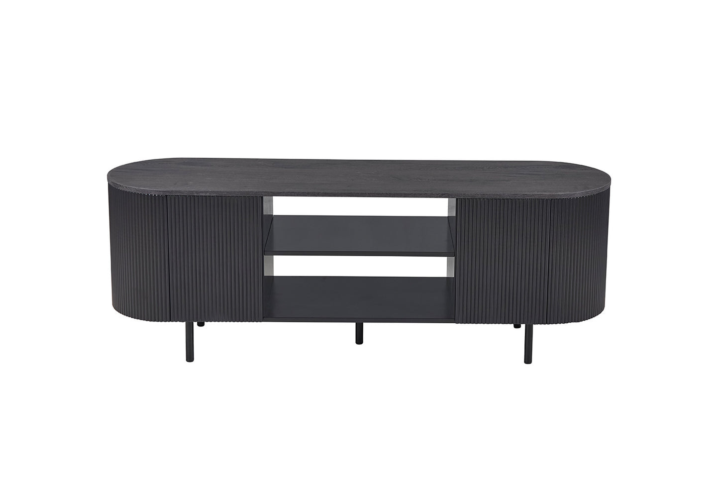 TV-meubel 'Lagos' 160 cm Decor Donkerbruin