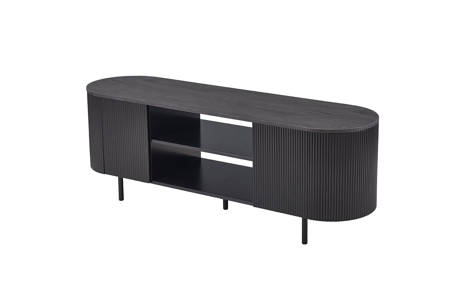 TV-meubel 'Lagos' 160 cm Decor Donkerbruin