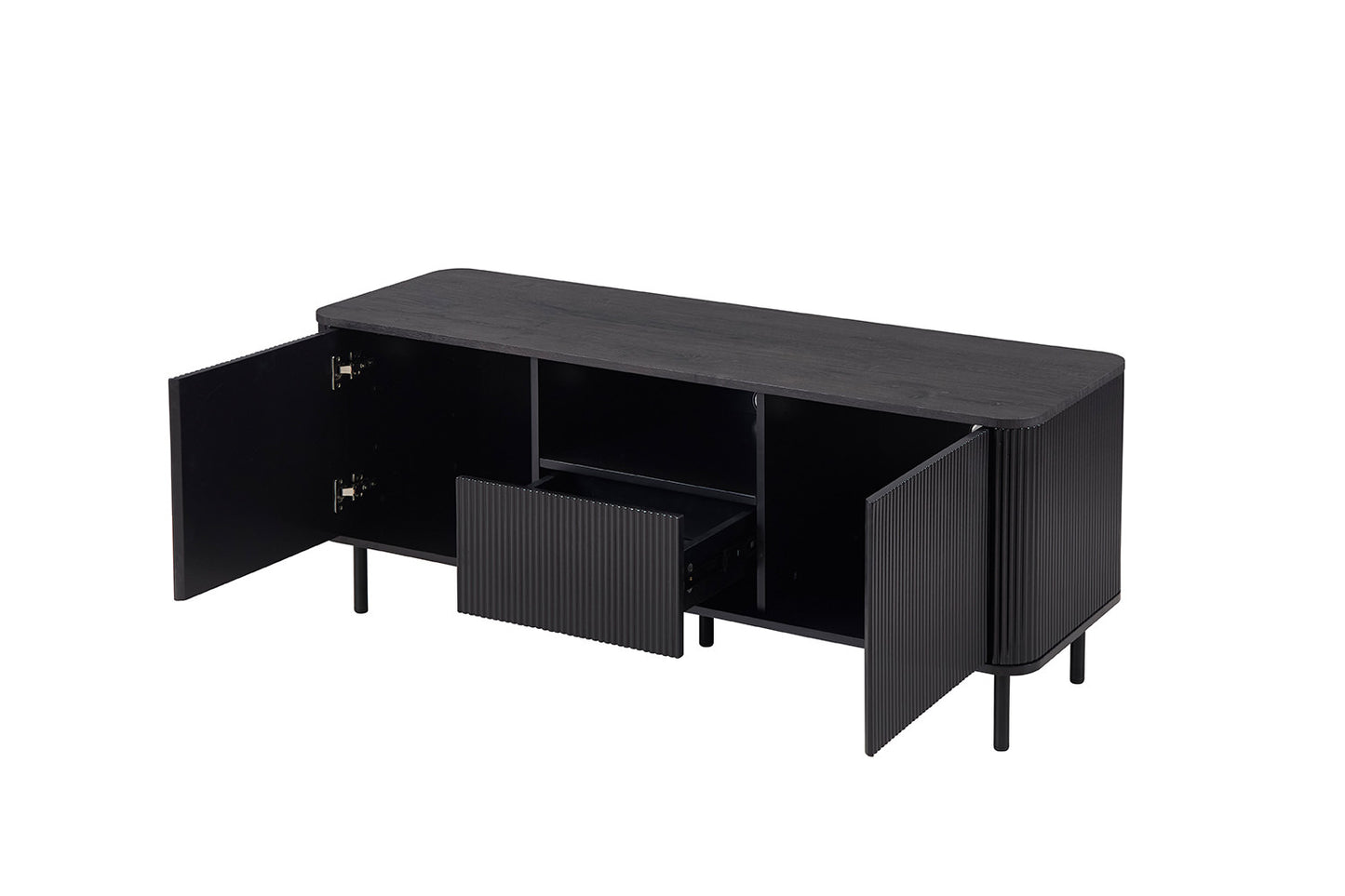 TV-meubel 'Lagos' 140 cm Decor Donkerbruin