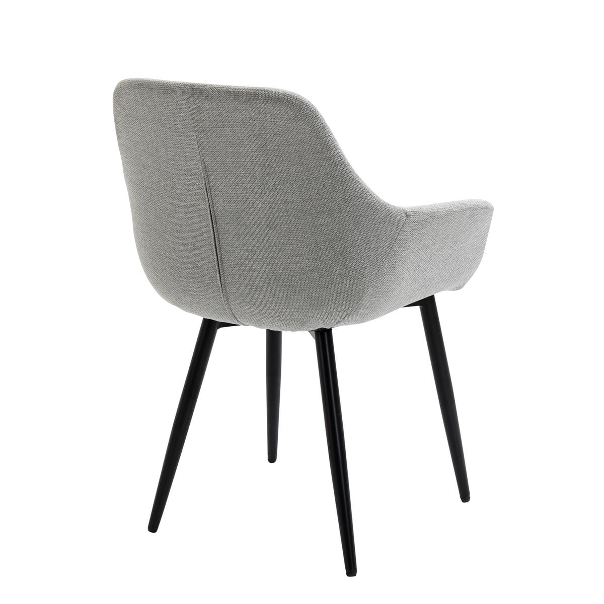 Set van 2 fauteuils lichtgrijs