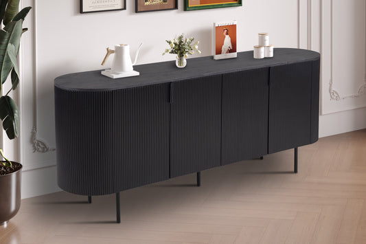 Dressoir 'Lagos' 200 cm Decor Donkerbruin