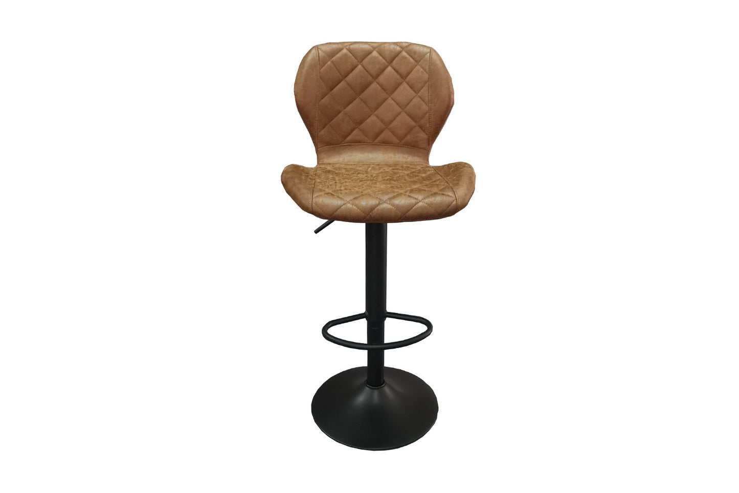 Barstoel 'Malaga' PU Ote Topper 02 Cognac