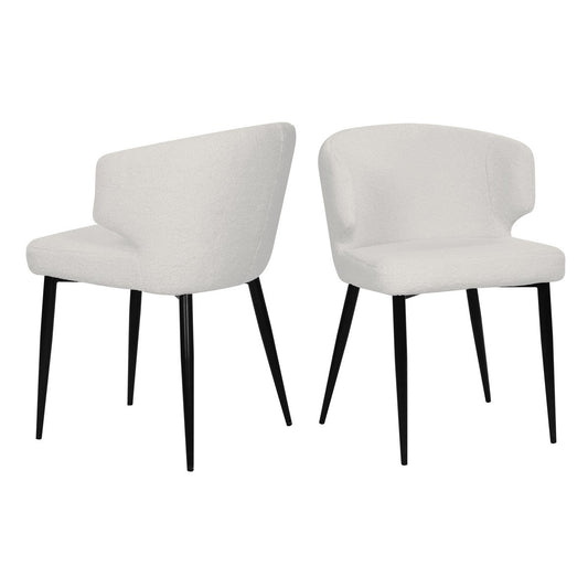 Fauteuil set van 2 met teddybont hoes