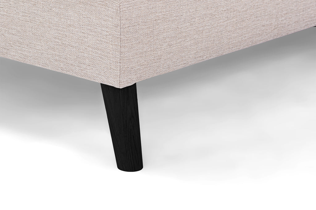 3 seater corner  left, fabric Inari 22, I460 beige, black leg