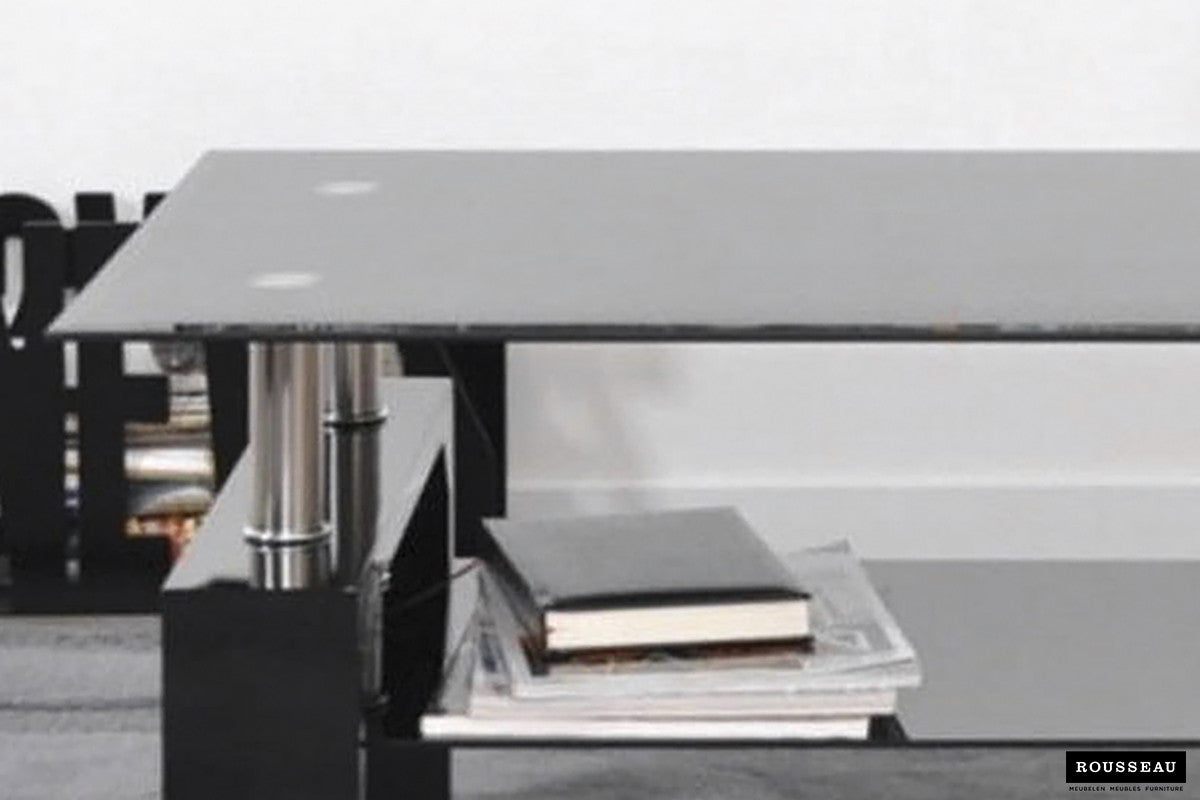 Salontafel 'Alana' Hoogglans zwart