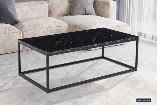 Salontafel 'Dallas' Decor Marmer Zwart