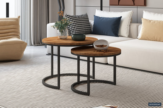 Salontafel 'Goja' 2-delig Mango hout