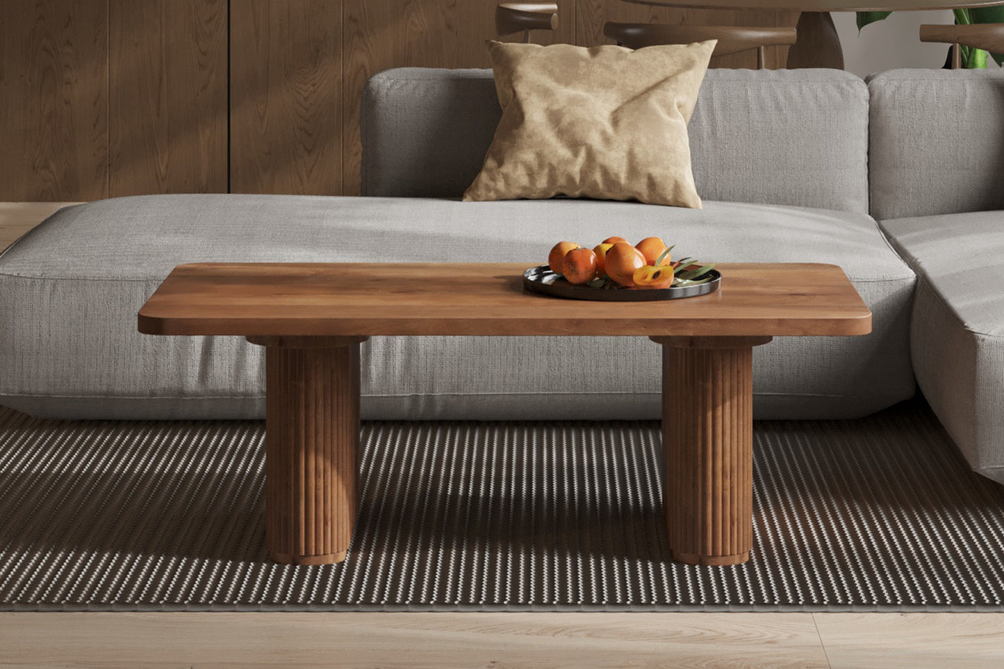 Salontafel 'Jean' Mango hout Lichtbruin