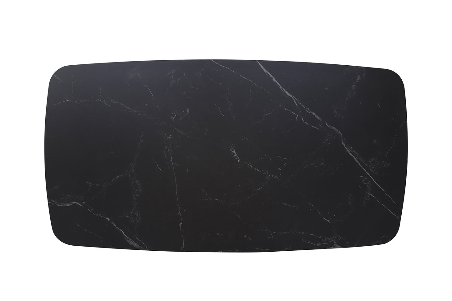 Salontafel 'Apollo' 130 cm Deens Ovaal Steen Zwart