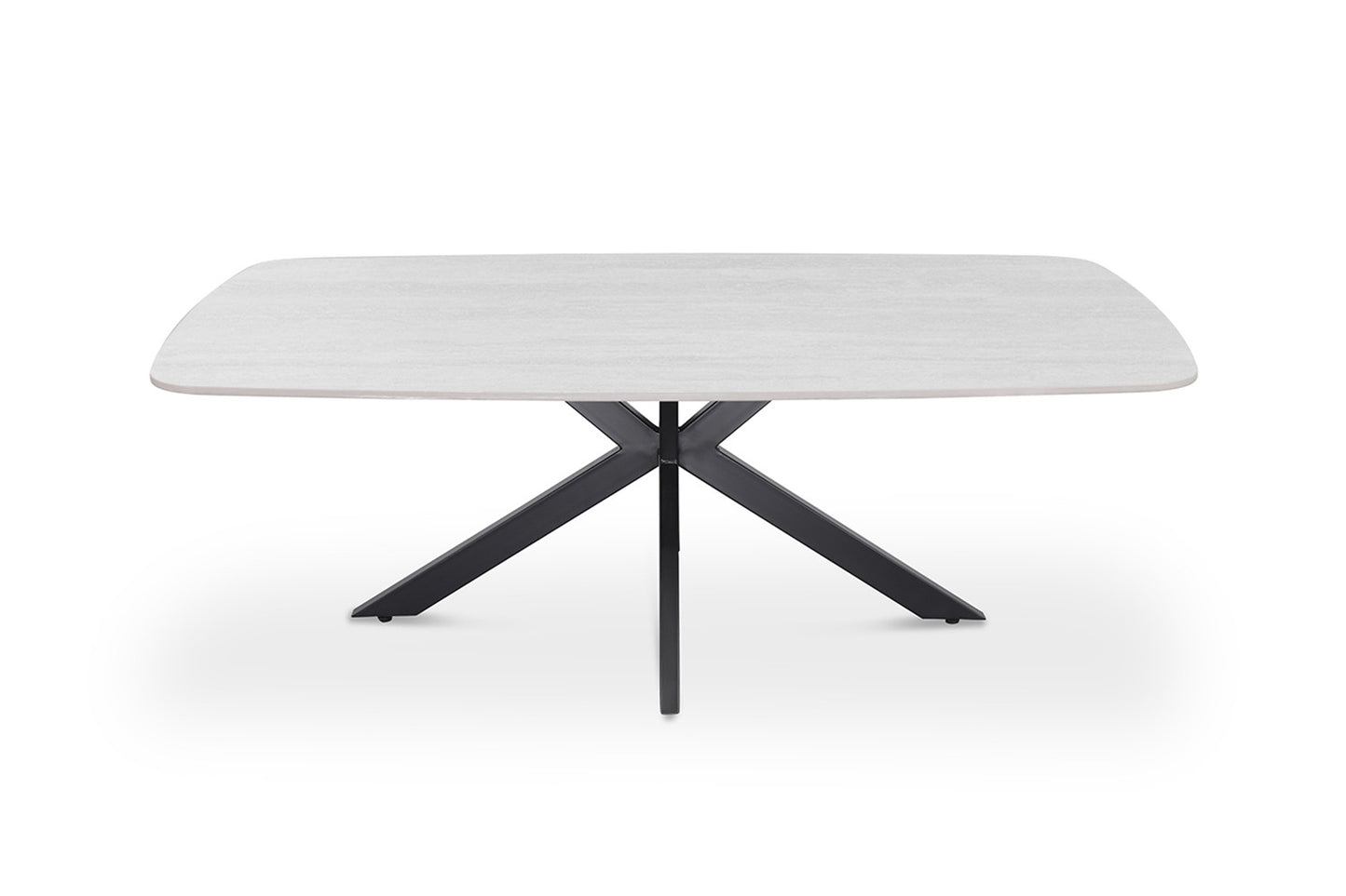 Salontafel 'Apollo' 130 cm Deens Ovaal Steen Baroque Grijs