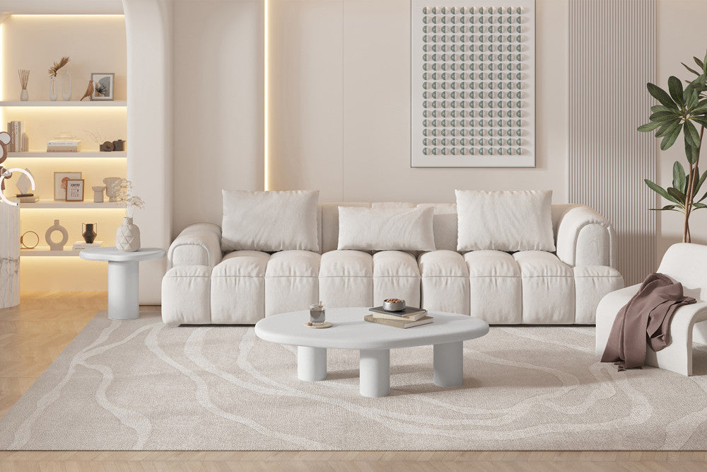 Salontafel 'Tavira' 120 cm Cement Ecru