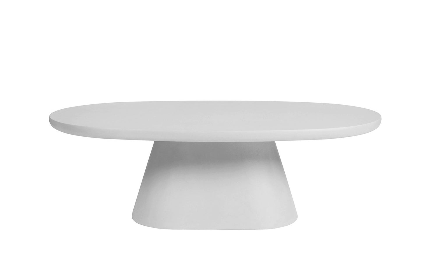 Salontafel 'Tavira' 120 cm Ovaal Cement Ecru