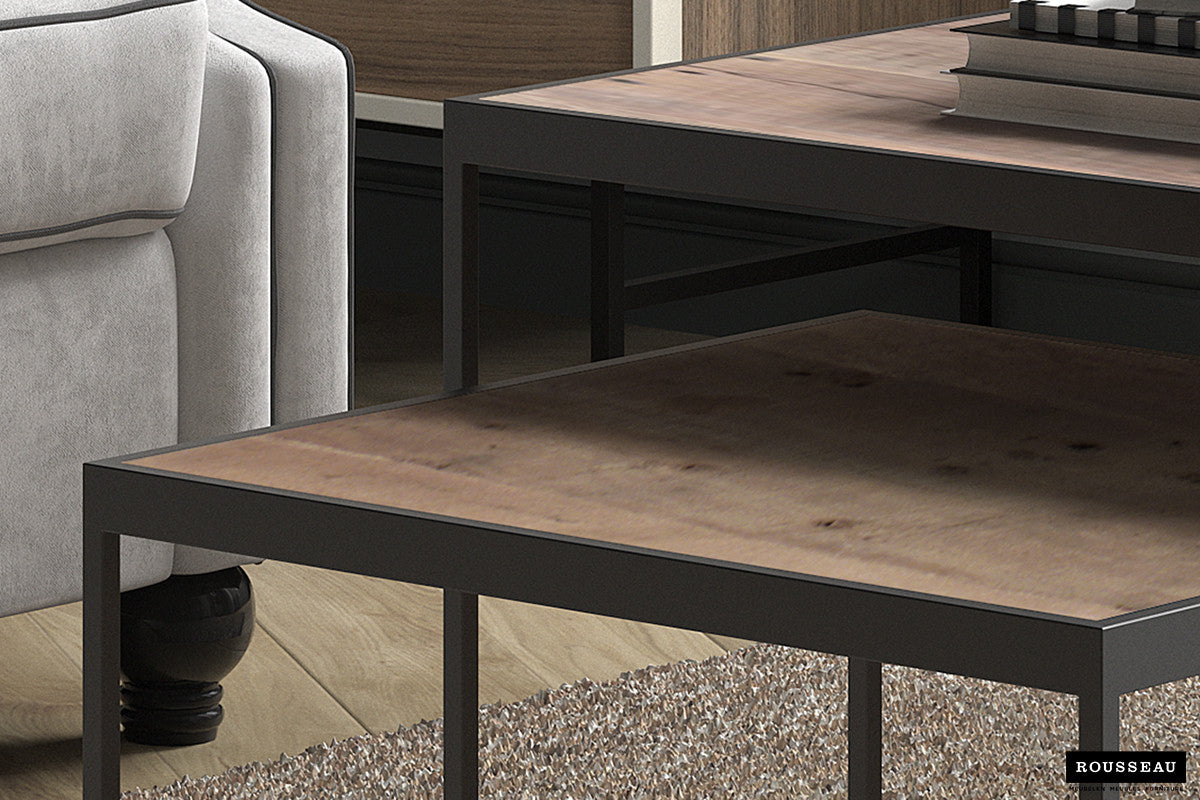 Salontafel 'Quinn' 2-delig Mango hout