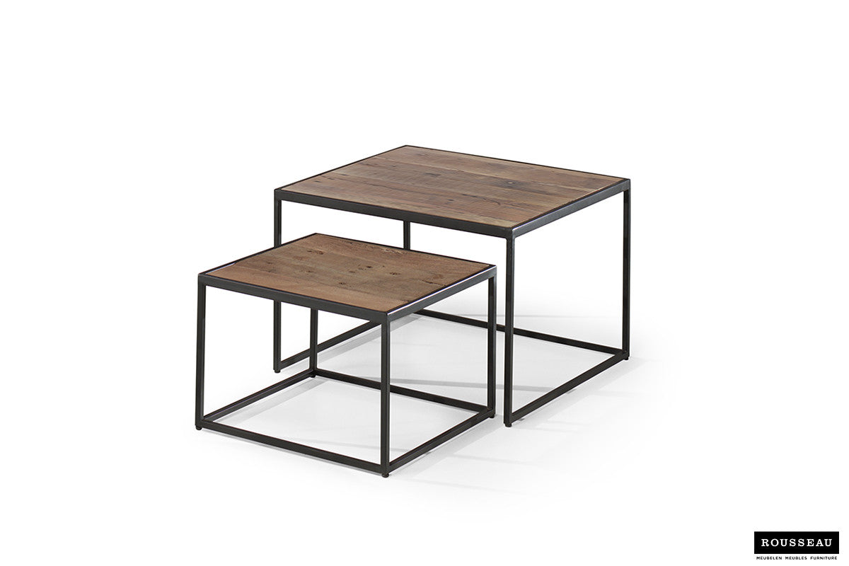 Salontafel 'Quinn' 2-delig Mango hout