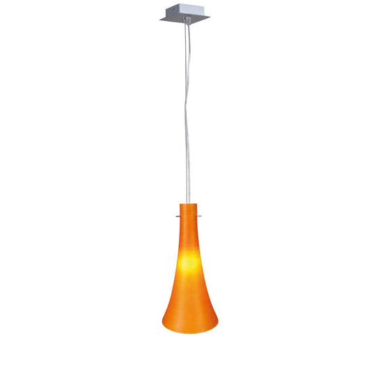 Glazen hanger lamp "individu"