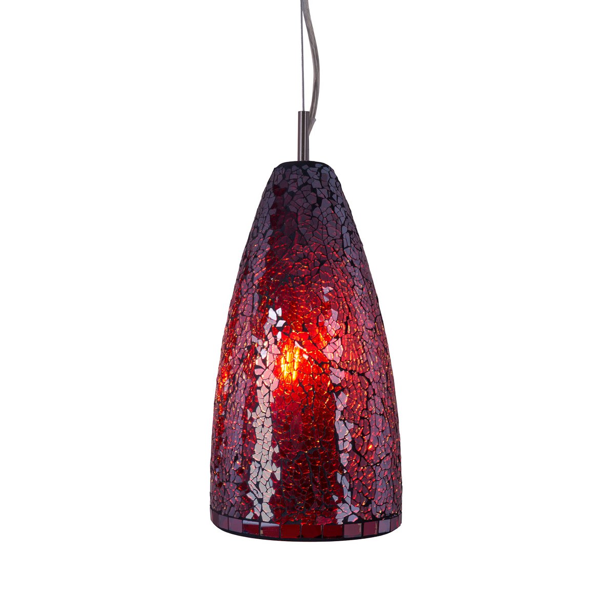 Glazen hanglamp 2 FLG. "Individu"