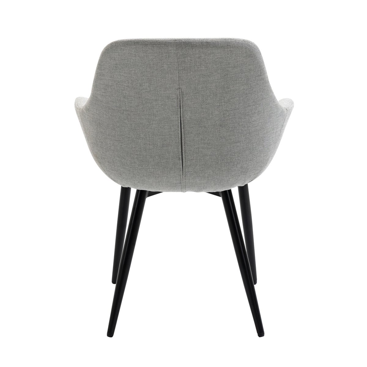 Set van 2 fauteuils lichtgrijs