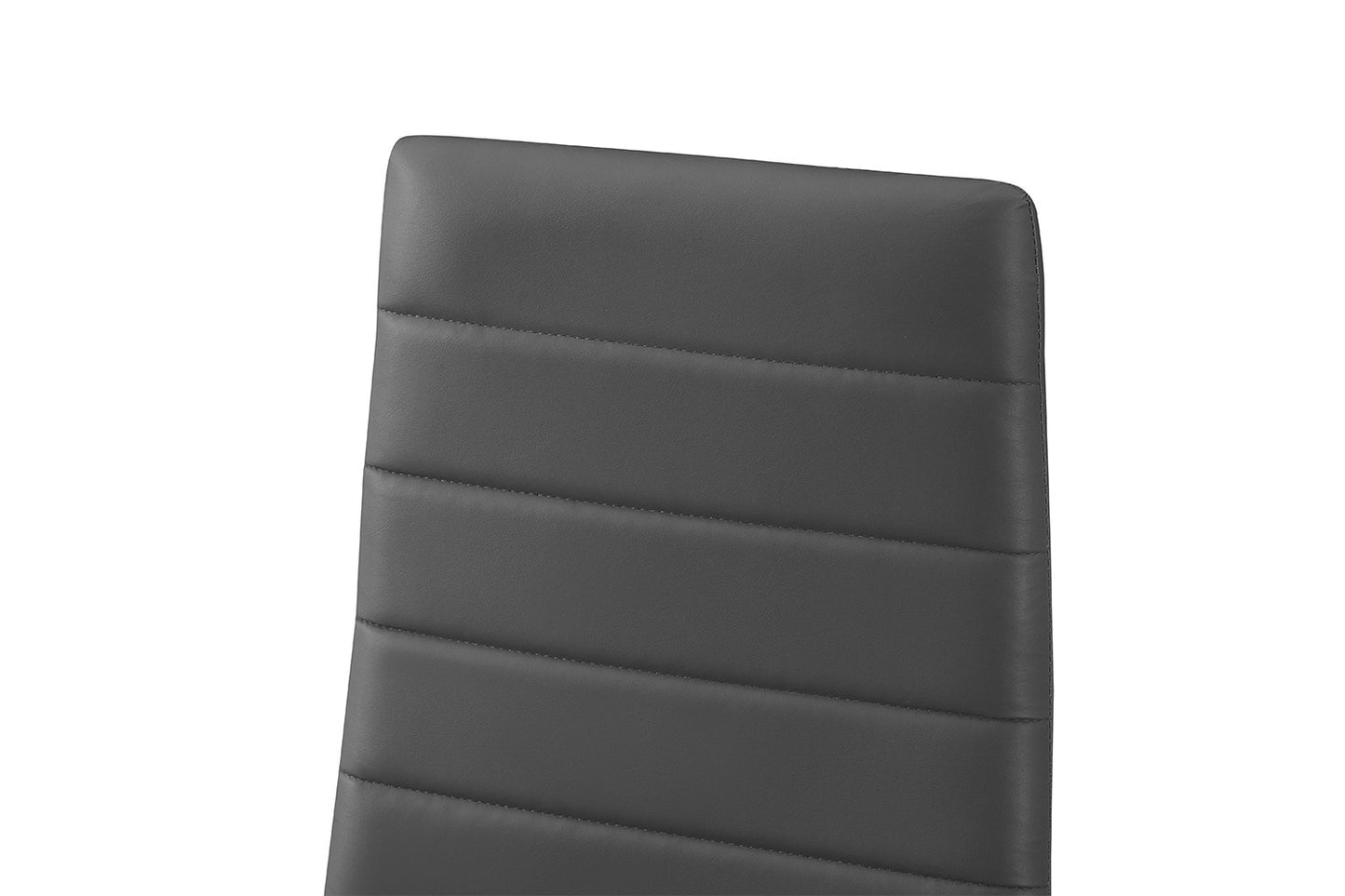 Set van 4 stoelen 'Cato/Kenzo' PU Grijs