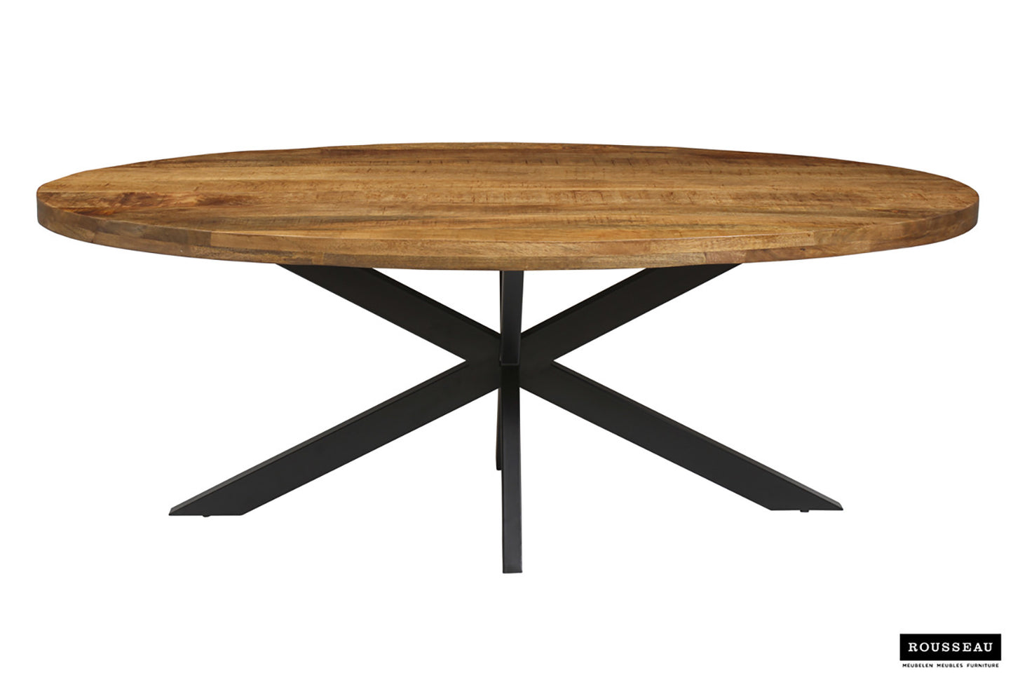 Tafel 'Alexa' 200 cm Ovaal Mango hout