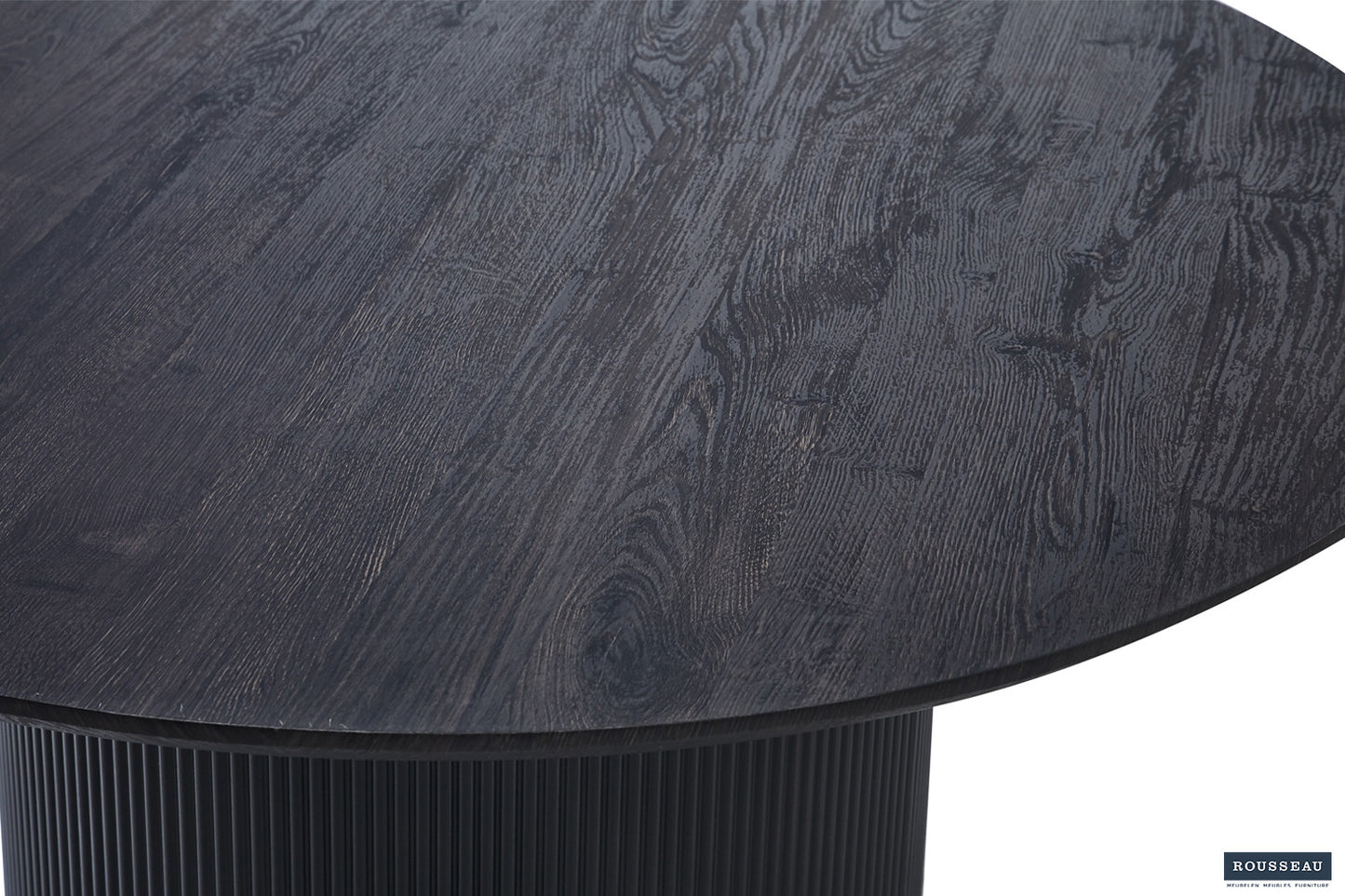 Tafel 'Lagos' 120 cm Rond Decor Donkerbruin