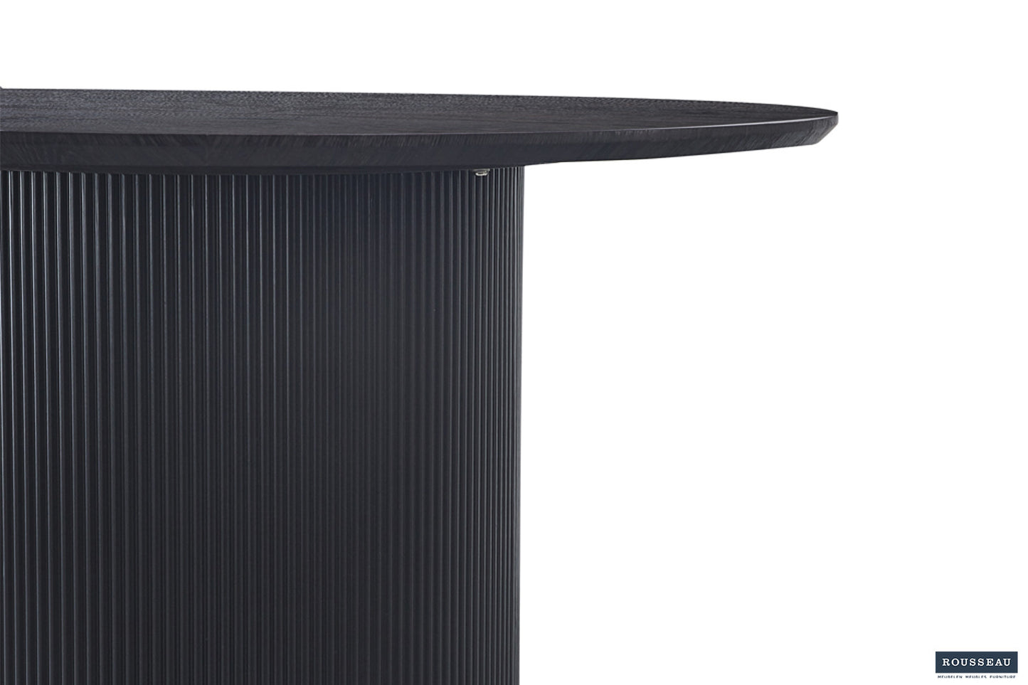 Tafel 'Lagos' 120 cm Rond Decor Donkerbruin