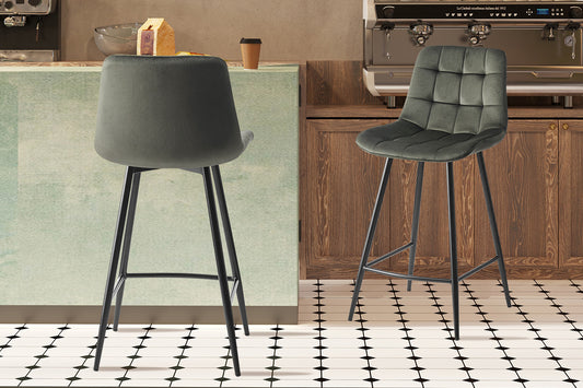 Tellerstoel 'Juta' Fluweel Groen