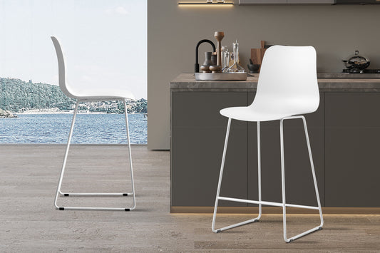 Tellerstoel 'Marie' PP Wit