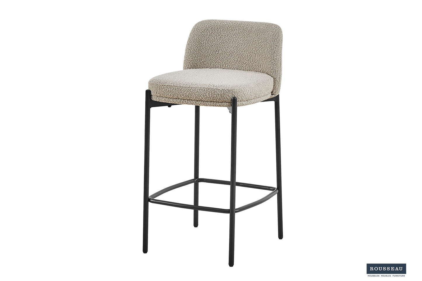 Tellerstoel 'Ella' Stof Zand