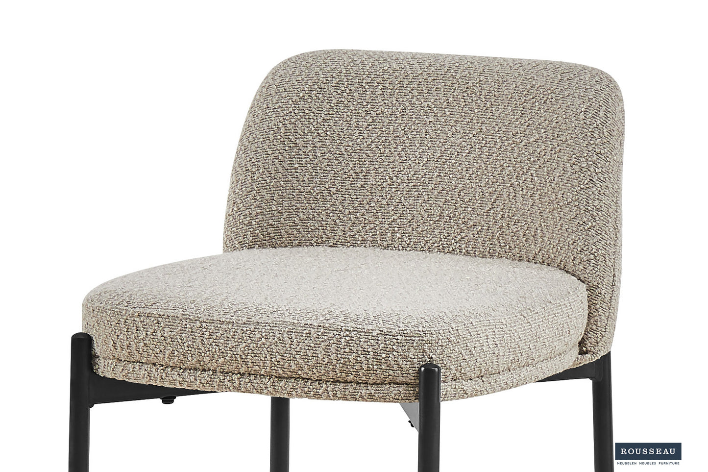 Tellerstoel 'Ella' Stof Zand