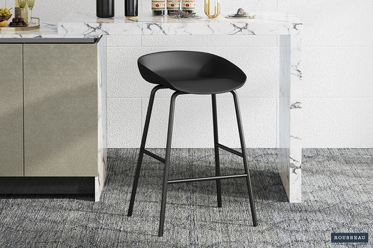 Tellerstoel 'Anna' PP Zwart