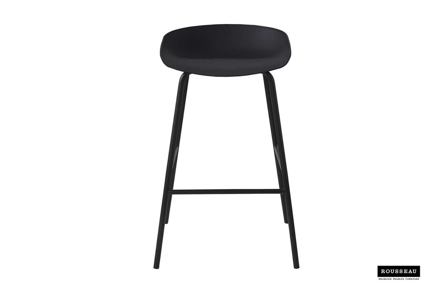 Tellerstoel 'Anna' PP Zwart