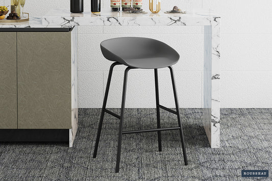 Tellerstoel 'Anna' PP Grijs