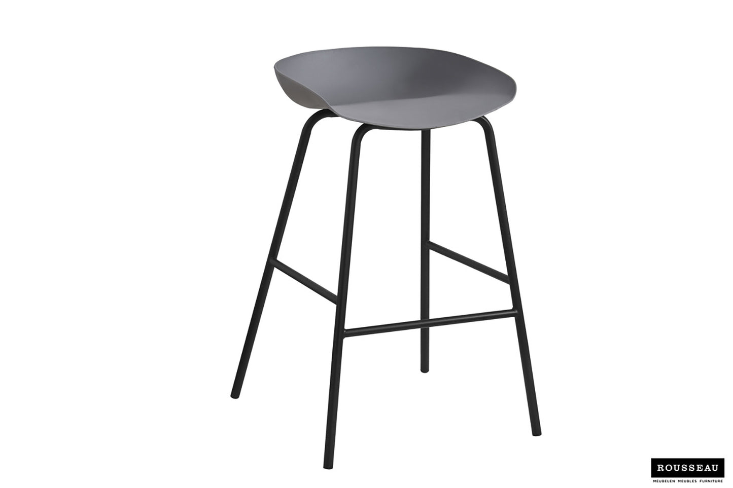 Tellerstoel 'Anna' PP Grijs