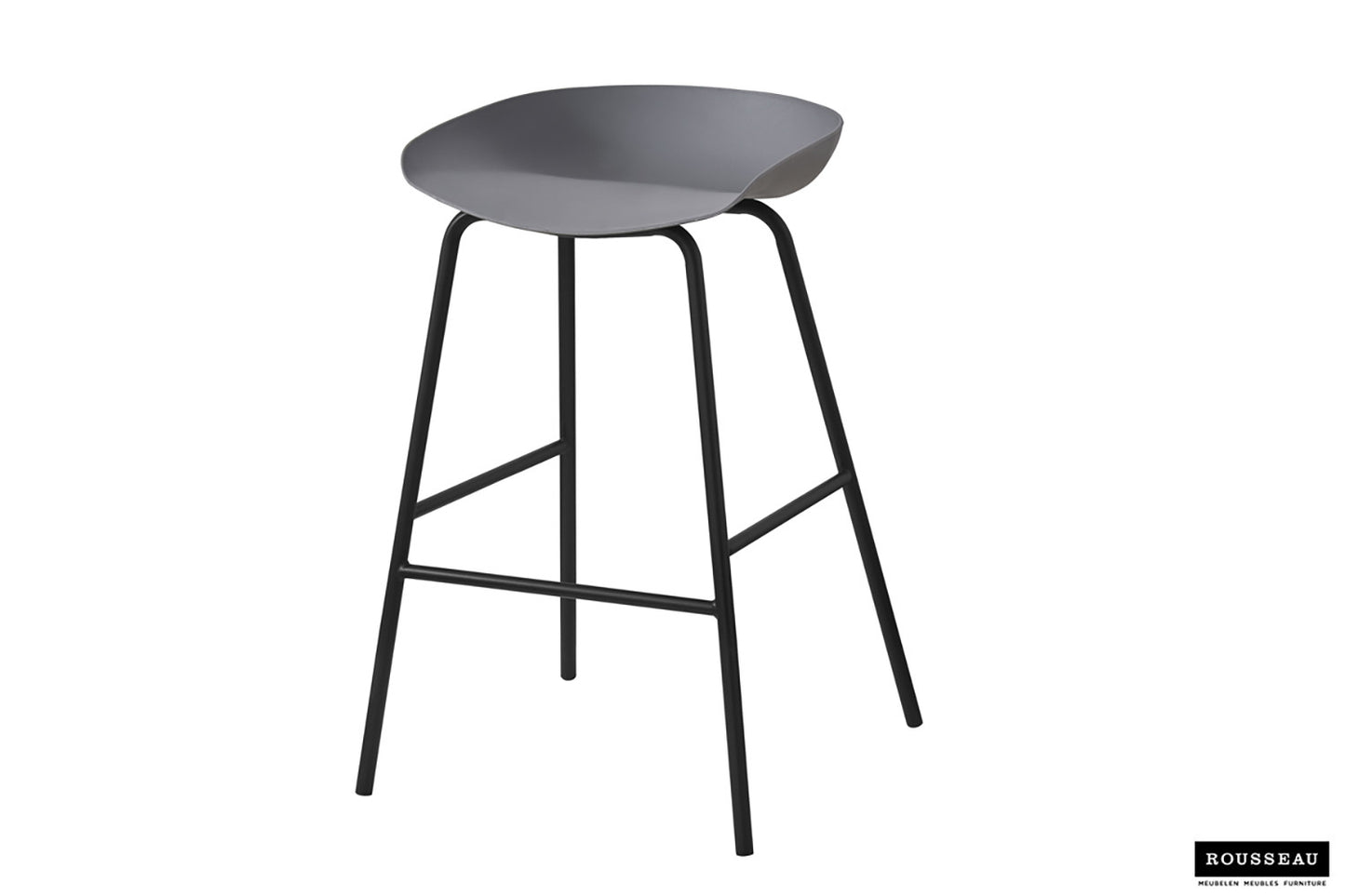 Tellerstoel 'Anna' PP Grijs