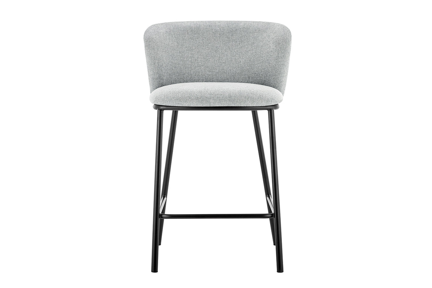 Tellerstoel 'Arthur' Stof Ote Belfast 41 Lichtgrijs