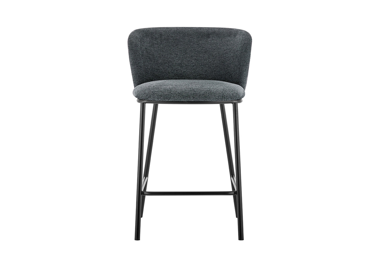 Tellerstoel 'Arthur' Stof Ote Belfast 39 Donkergrijs