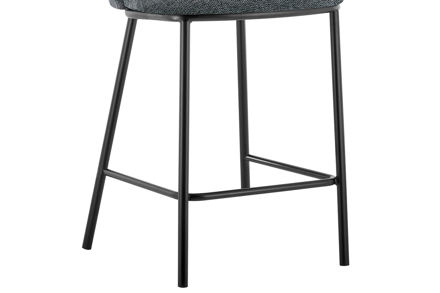 Tellerstoel 'Arthur' Stof Ote Belfast 39 Donkergrijs