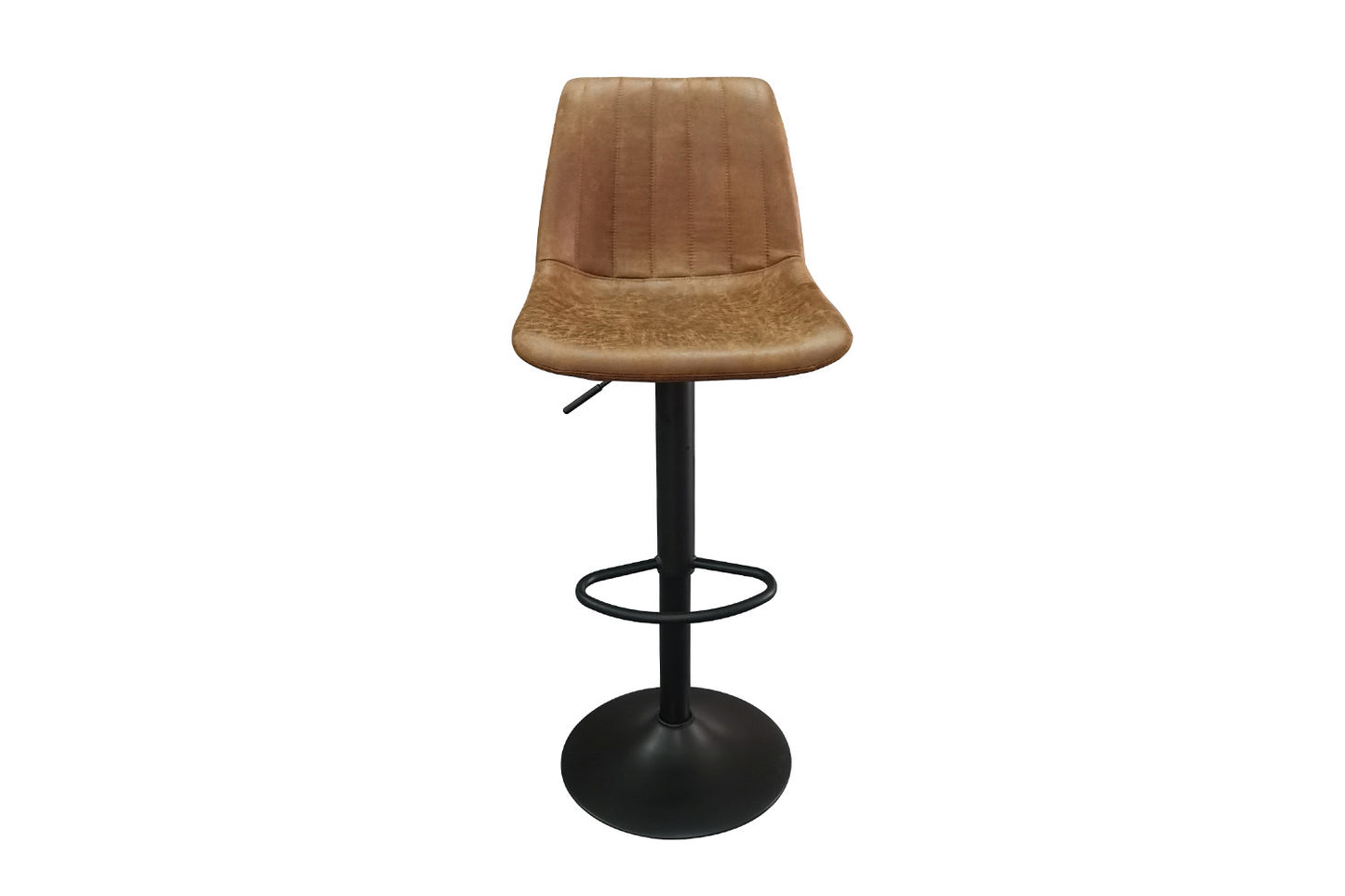 Bar stool 'Barcelona' PU Ote Topper 02 Cognac