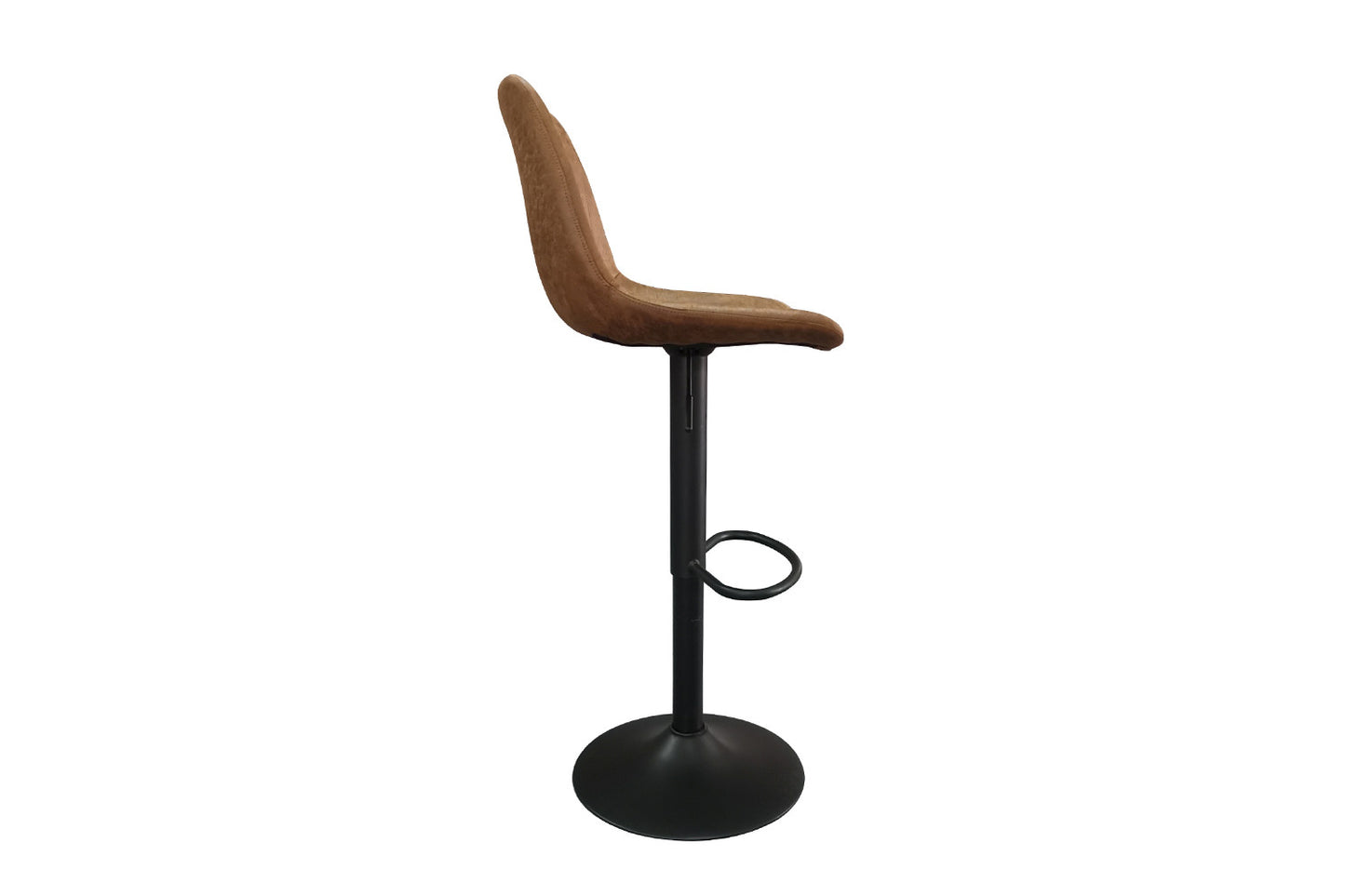 Bar stool 'Barcelona' PU Ote Topper 02 Cognac