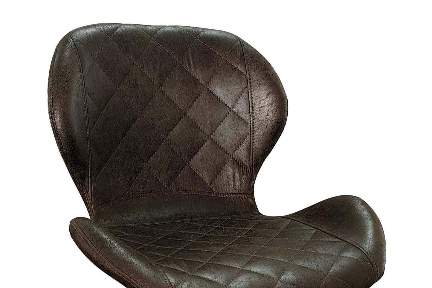 Barstoel 'Malaga' PU Ote Topper 05 Donkerbruin