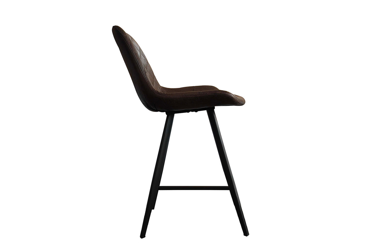 Tellerstoel 'Alicante' PU Ote Topper 05 Donkerbruin