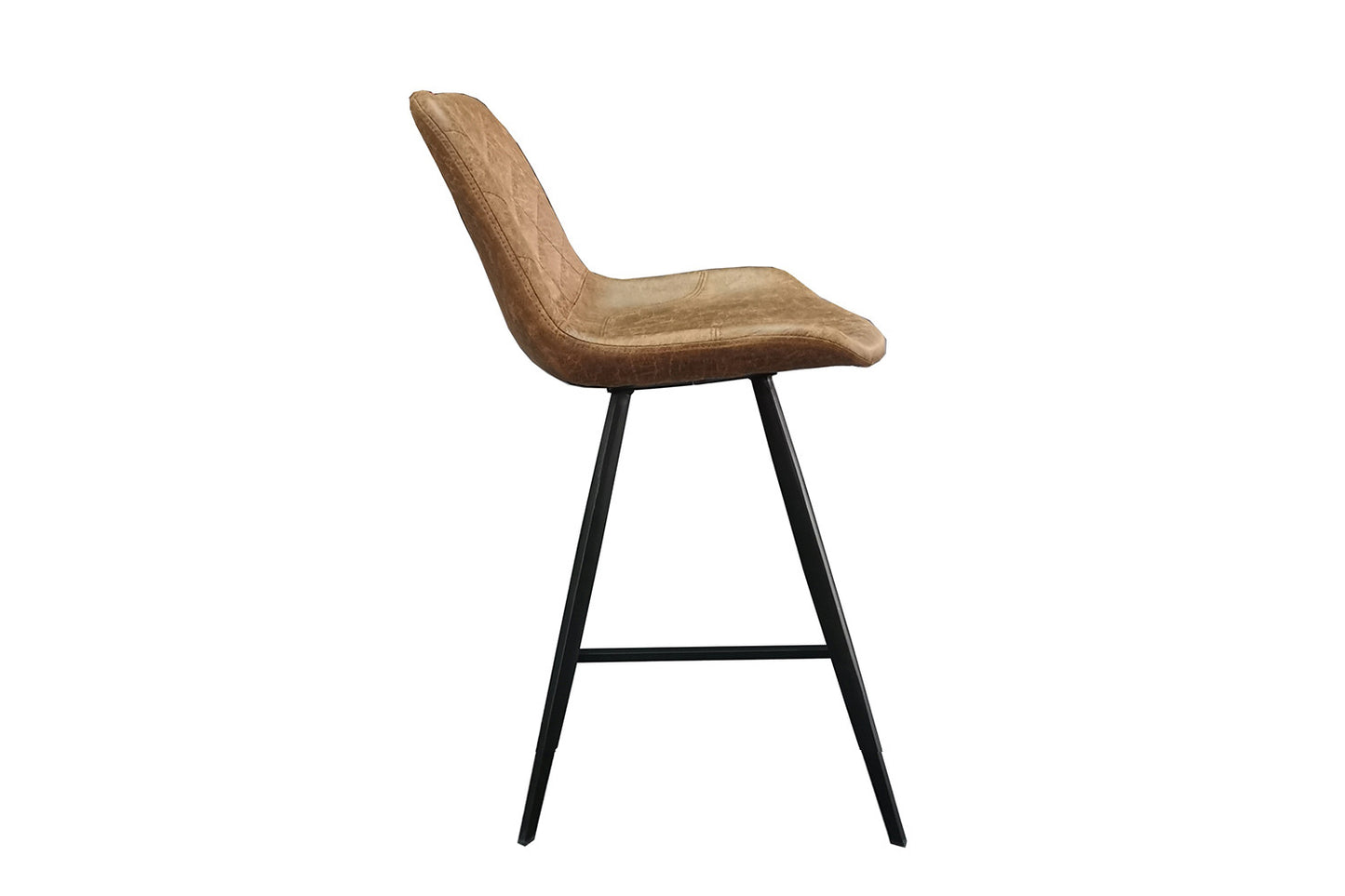 Counterstoel 'Alicante' PU Ote Topper 02 Cognac