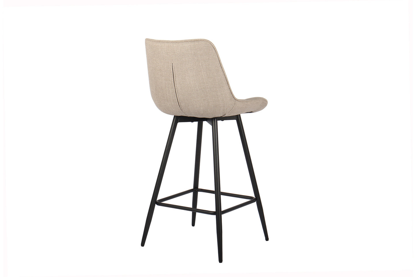 Tellerstoel 'Ariba' Stof Ote Montego 178 Beige/Lichtgrijs